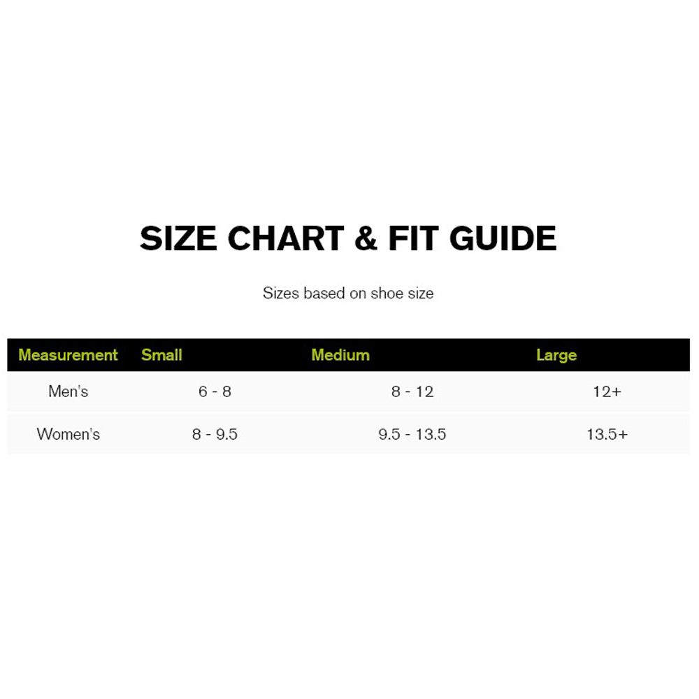 donjoy size chart