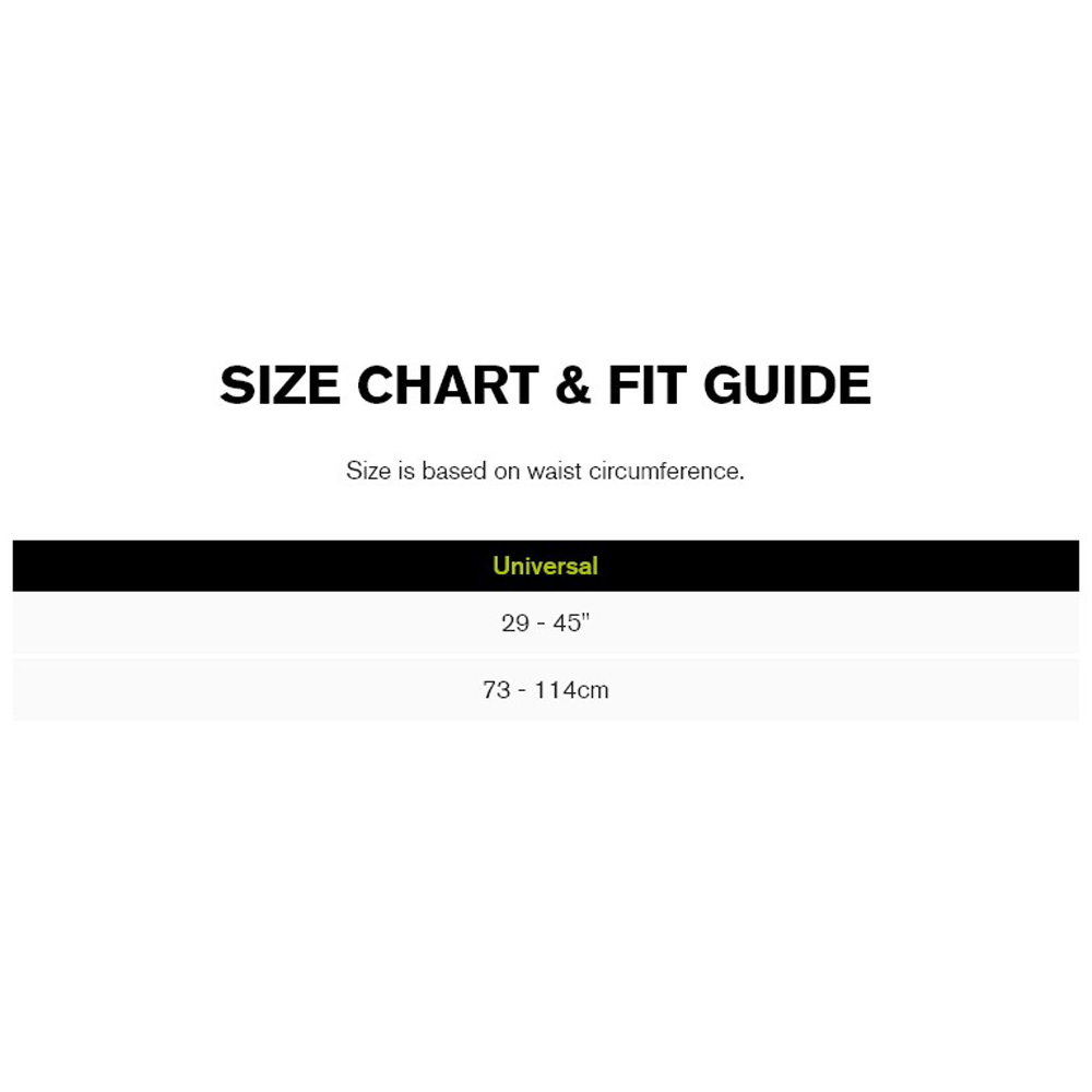 donjoy size chart