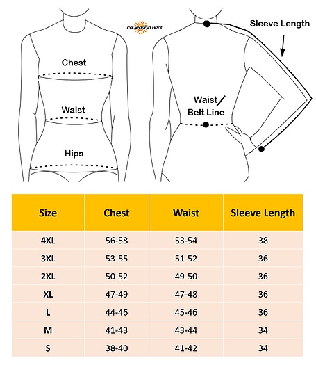 California Heat Size Chart