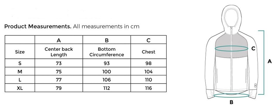 Heat Experience Size Chart