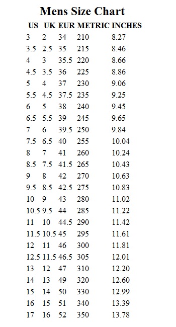 xtratuf size chart 